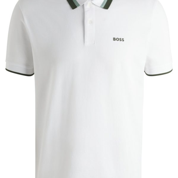 Polo Paddy actif à rayures contrastantes – Hugo Boss