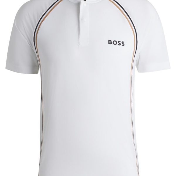 Polo Slim Actif en mesh très stretch – Hugo Boss