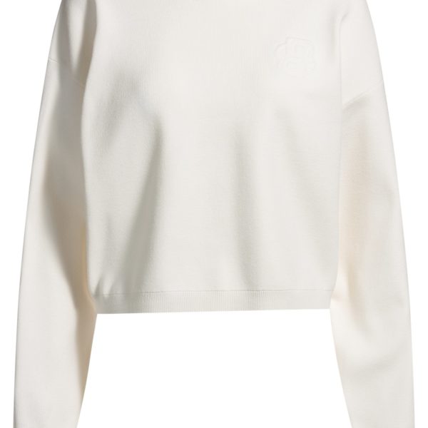Pull à col rond et monogramme Double B – Hugo Boss