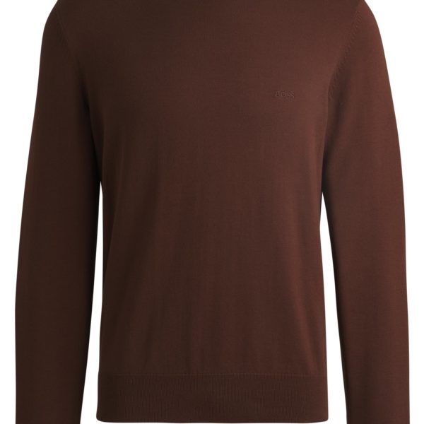 Pull en coton à logo brodé – Hugo Boss