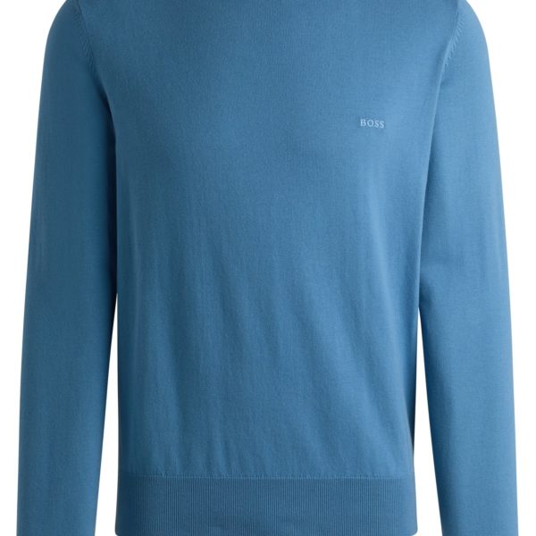 Pull en coton à logo brodé – Hugo Boss