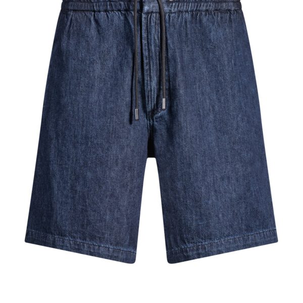 Short Relaxed en denim bleu foncé – Hugo Boss