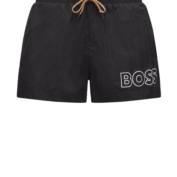 Short de bain à séchage rapide avec logo contouré – Hugo Boss