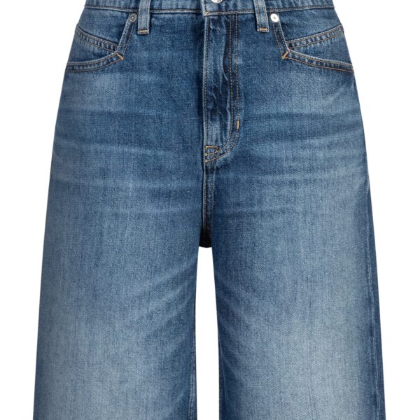 Short en jean longueur genoux à bords bruts – Hugo Boss