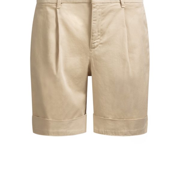Short taille haute Relaxed Fit en coton stretch – Hugo Boss
