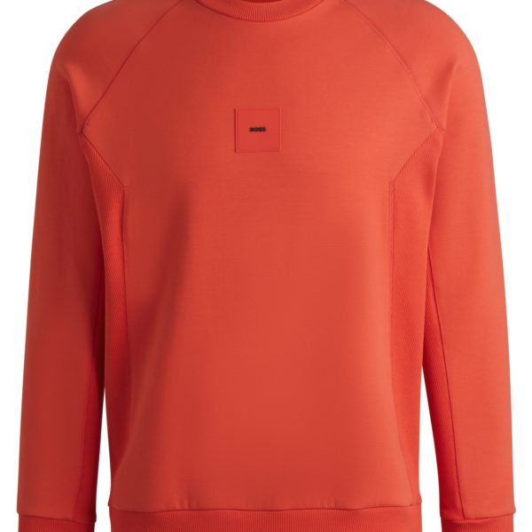 Sweat en coton mélangé à teneur en stretch – Hugo Boss