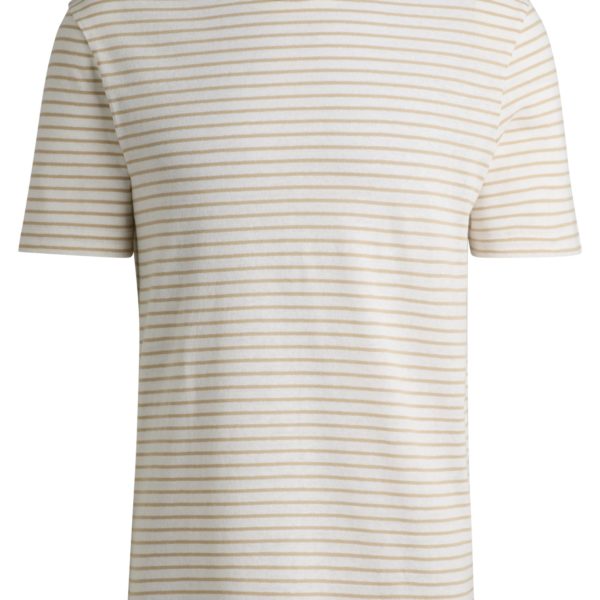 T-shirt Regular en lin et coton – Hugo Boss