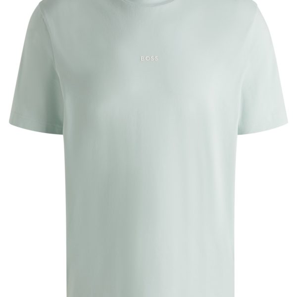 T-shirt Relaxed en coton stretch à logo imprimé – Hugo Boss