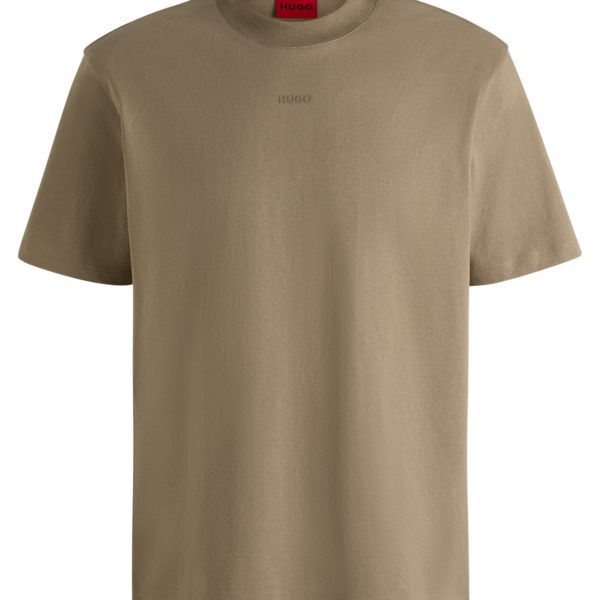 T-shirt décontracté en coton à logo imprimé – Hugo Boss