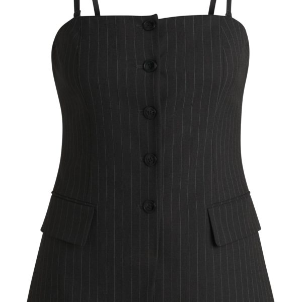 Top style gilet ajusté Regular en tissu stretch à rayures tennis – Hugo Boss