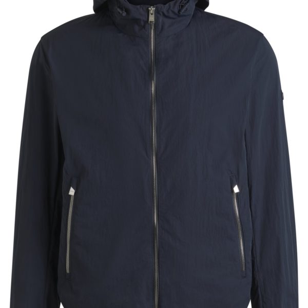 Veste déperlante en tissu froissé avec capuche ajustable – Hugo Boss