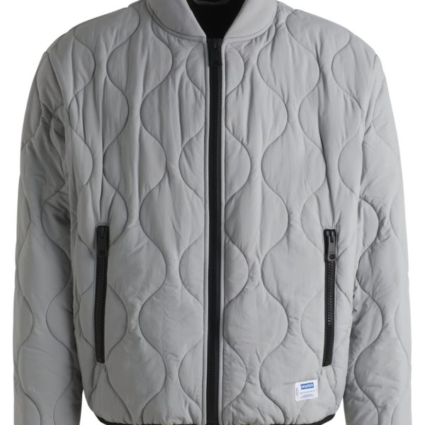 Veste matelassée déperlante avec badge logo – Hugo Boss