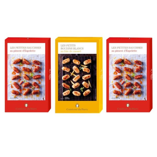 L&rsquo;assortiment apéritif – saucisses et boudins à picorer-Comtesse du Barry
