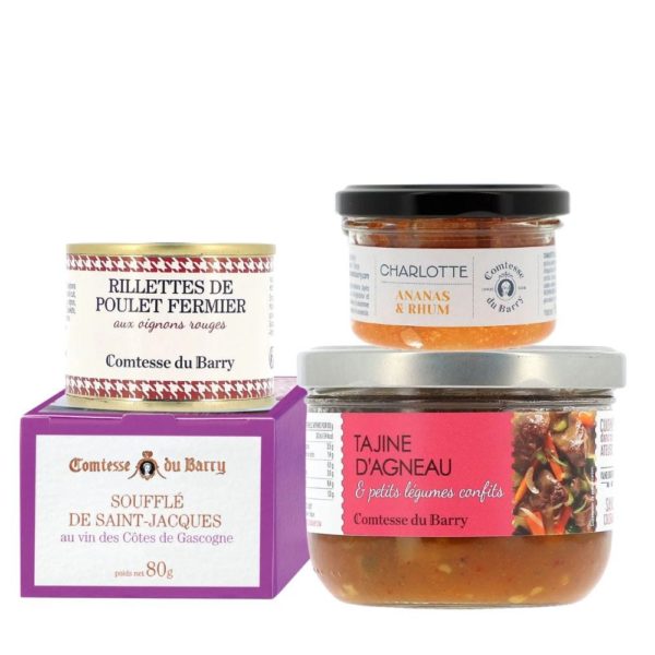 Menu de Mars – Pour 1 personne-Comtesse du Barry