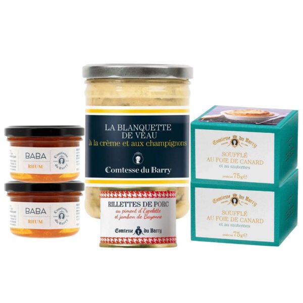 Menu Printanier – Pour 2 personnes-Comtesse du Barry