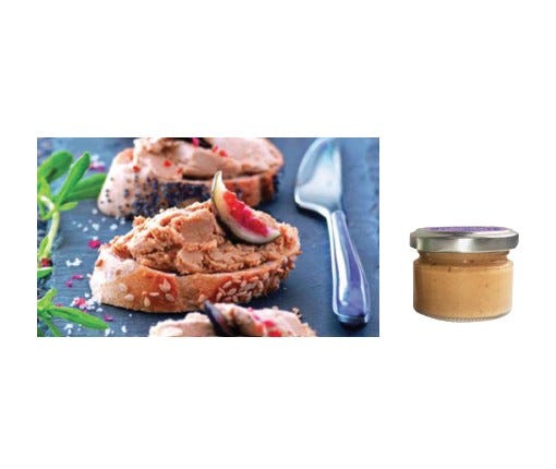La crème au foie de canard à la figue et au Banyuls-Comtesse du Barry
