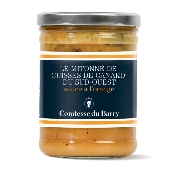 Mitonné de cuisses de canard du Sud-Ouest sauce à l’orange-Comtesse du Barry