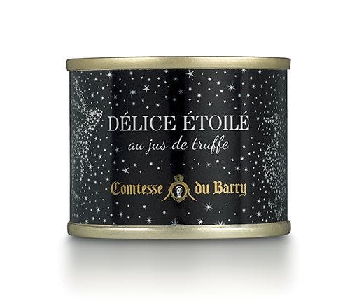 Terrine délice étoilé au jus de truffe-Comtesse du Barry
