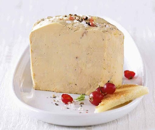 Foie gras de canard entier du Sud-Ouest mi-cuit 180 g-Comtesse du Barry
