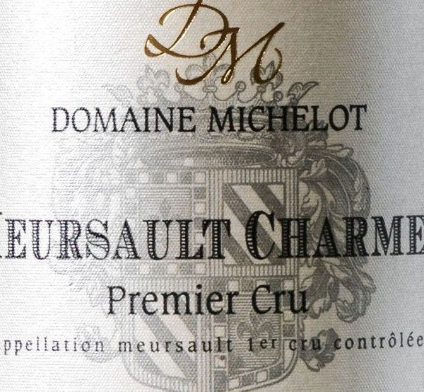Meursault 1er cru AOC Domaine Michelot 2007-Comtesse du Barry