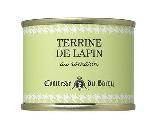Terrine de lapin au romarin-Comtesse du Barry