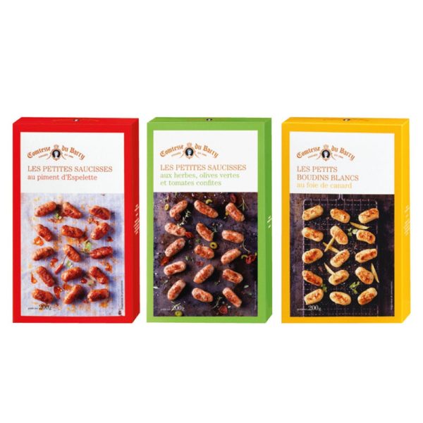 L&rsquo;assortiment apéritif – saucisses et boudins à picorer-Comtesse du Barry