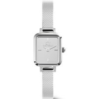 Daniel Wellington DW Montre 15.4×18.2mm Quadro Mini Reflection Silver
