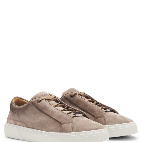 Baskets basses Gary en cuir suédé – Hugo Boss