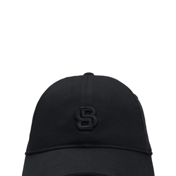 Casquette en coton avec monogramme double B brodé – Hugo Boss