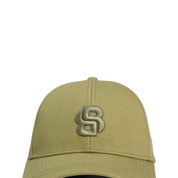 Casquette en twill de coton avec monogramme Double B brodé – Hugo Boss