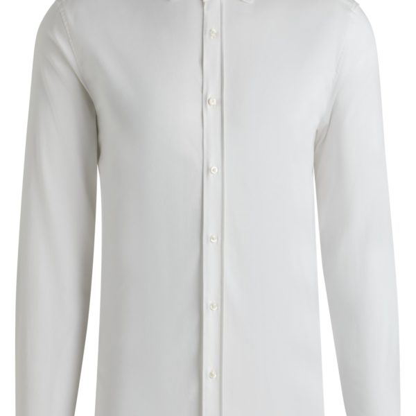 Chemise Extra Slim en satin de coton stretch – Hugo Boss