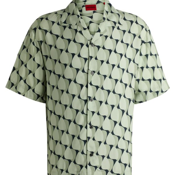 Hugo Boss Chemise Oversize à imprimé abstrait