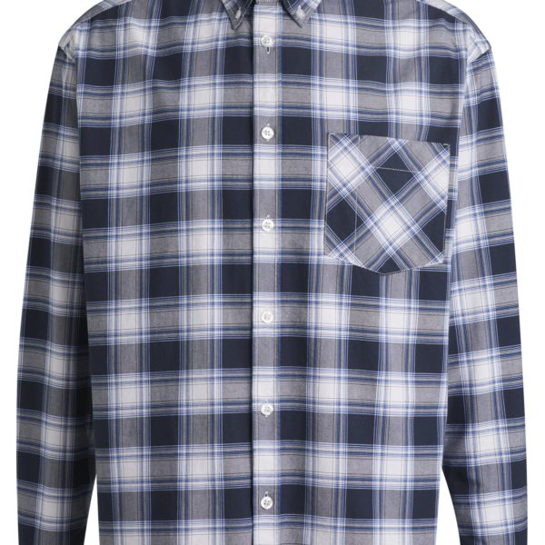 Chemise Oversize en coton Oxford à carreaux – Hugo Boss