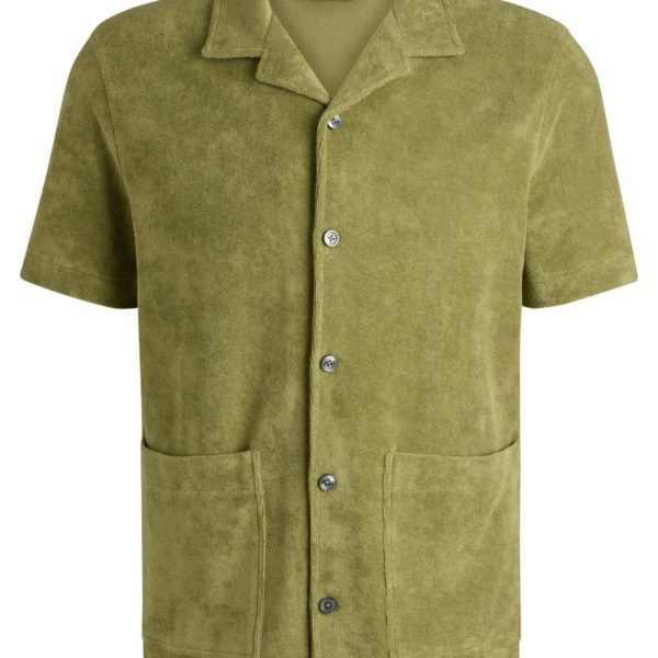 Hugo Boss Chemise Regular en coton éponge