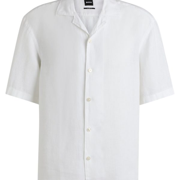 Chemise Relaxed en lin – Hugo Boss