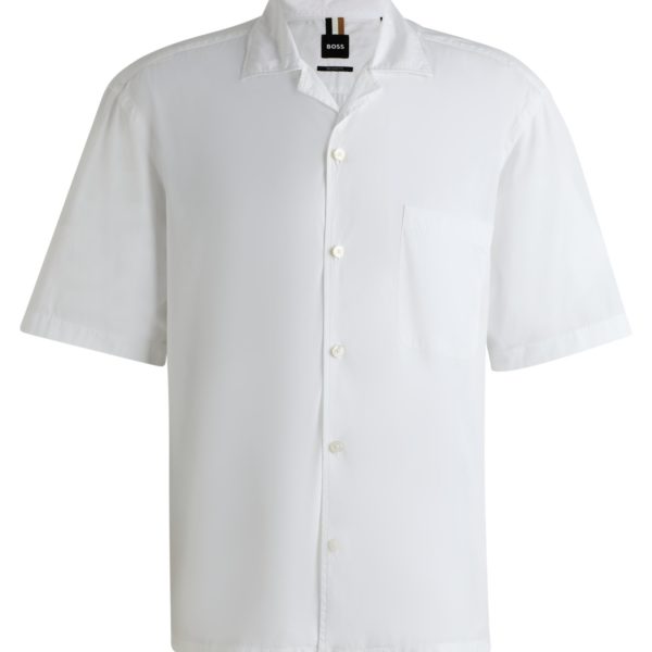 Chemise Relaxed en popeline de coton italien – Hugo Boss