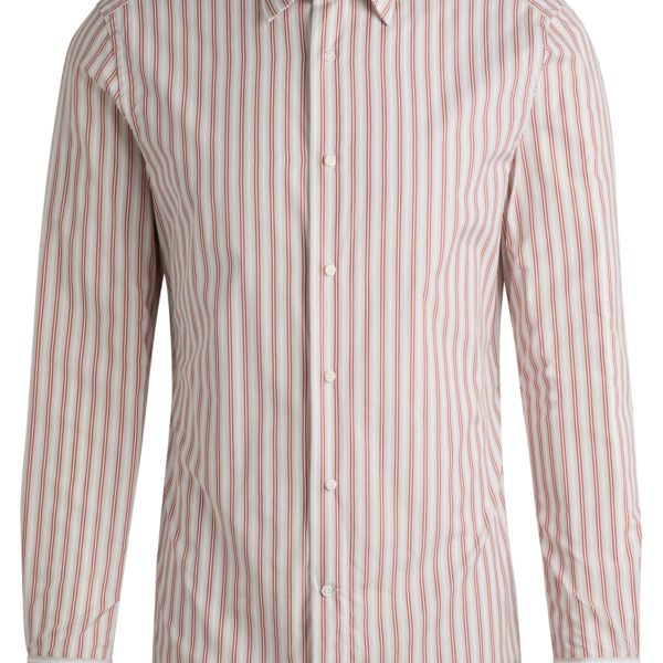 Chemise Slim en coton italien à rayures – Hugo Boss