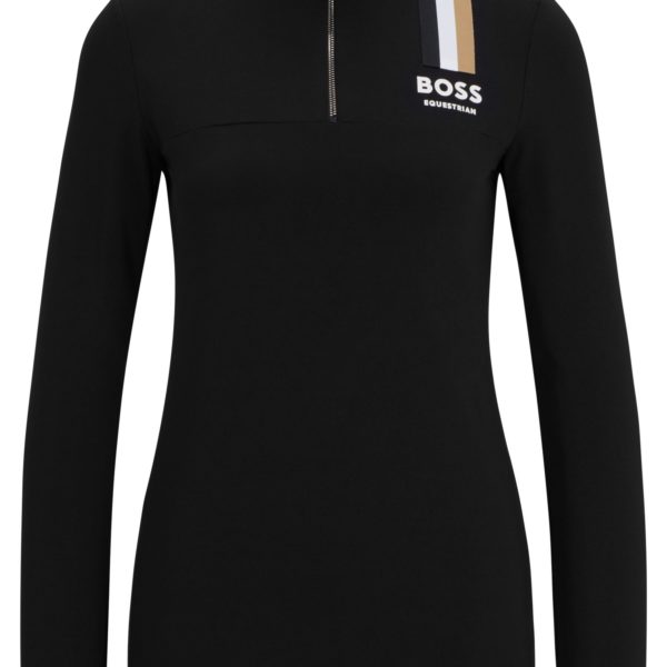 Chemise d’entraînement d’équitation Slim en matière power-stretch – Hugo Boss