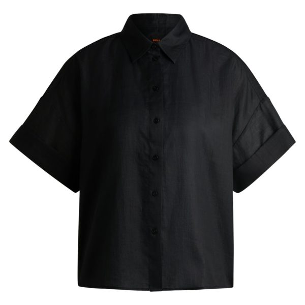 Chemisier Oversize en ramie – Hugo Boss