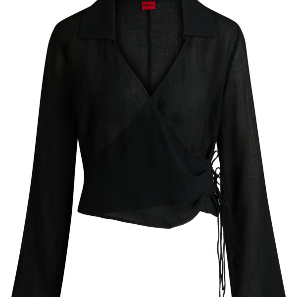Chemisier cache-cœur Regular – Hugo Boss