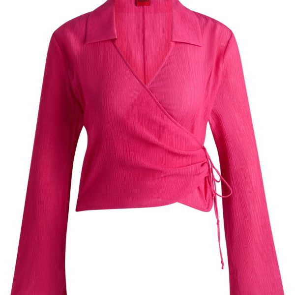 Chemisier cache-cœur Regular – Hugo Boss