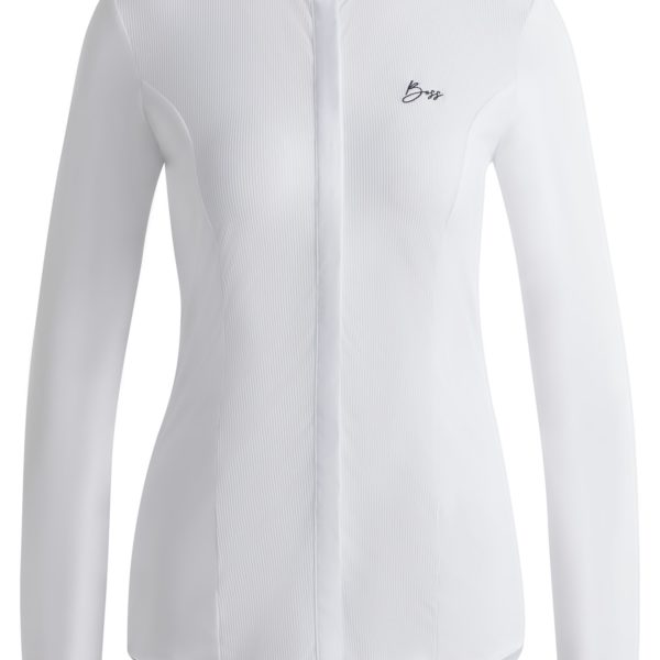 Chemisier de concours pour l’équitation en tissu extensible – Hugo Boss
