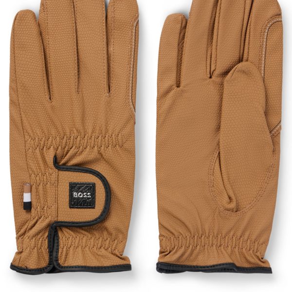 Gants d’équitation en similicuir – Hugo Boss