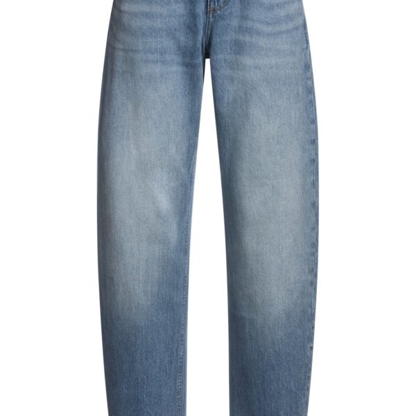 Jean Barrel en denim rigide bleu – Hugo Boss