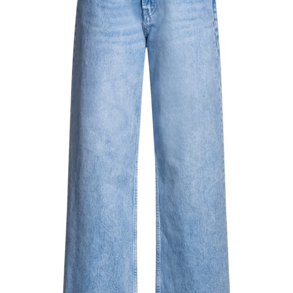 Jean Straight en denim rigide bleu vif – Hugo Boss