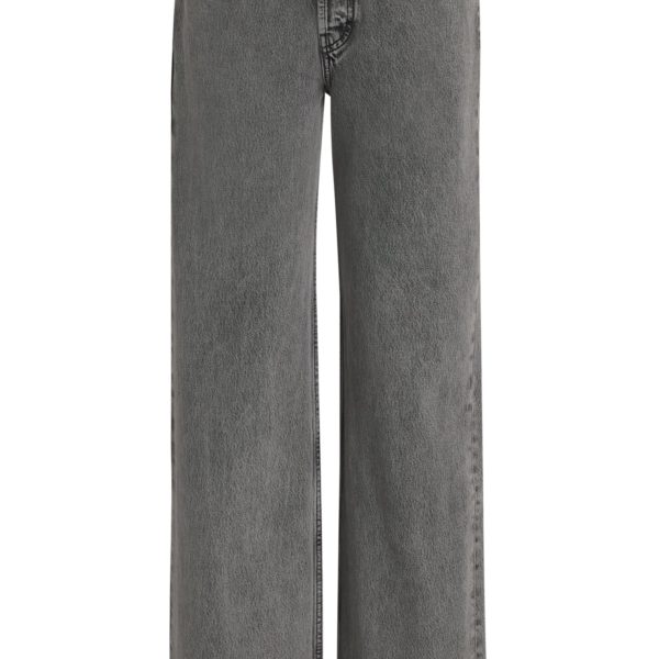 Jean Straight en denim rigide gris – Hugo Boss