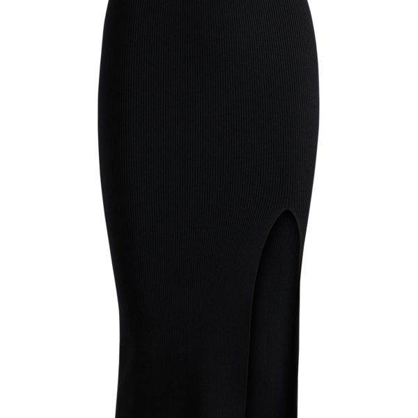 Jupe Slim Fit en maille avec taille logotée – Hugo Boss