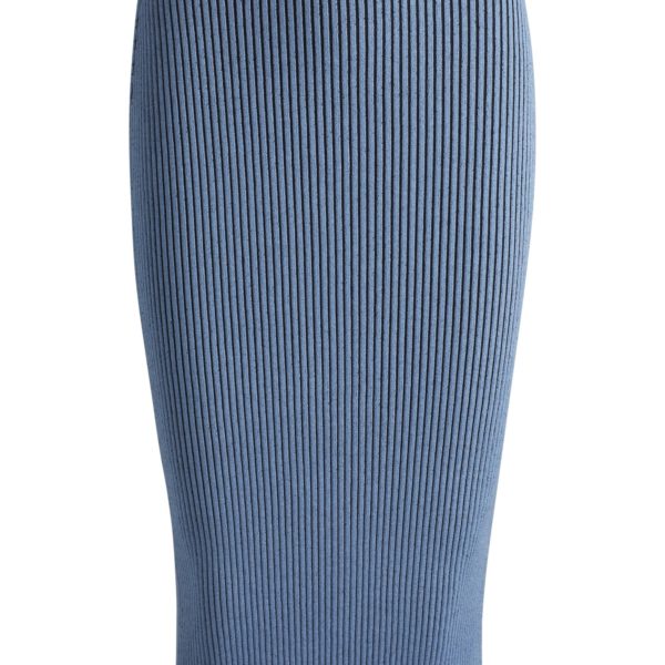 Jupe tube en maille côtelée bicolore – Hugo Boss