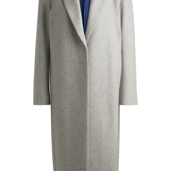 Manteau Oversize en laine mélangée à teneur en cachemire – Hugo Boss