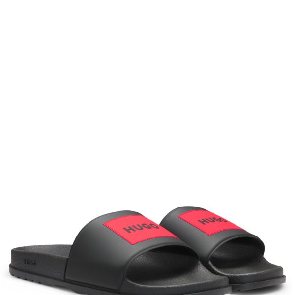 Hugo Boss Mules avec tige à logo